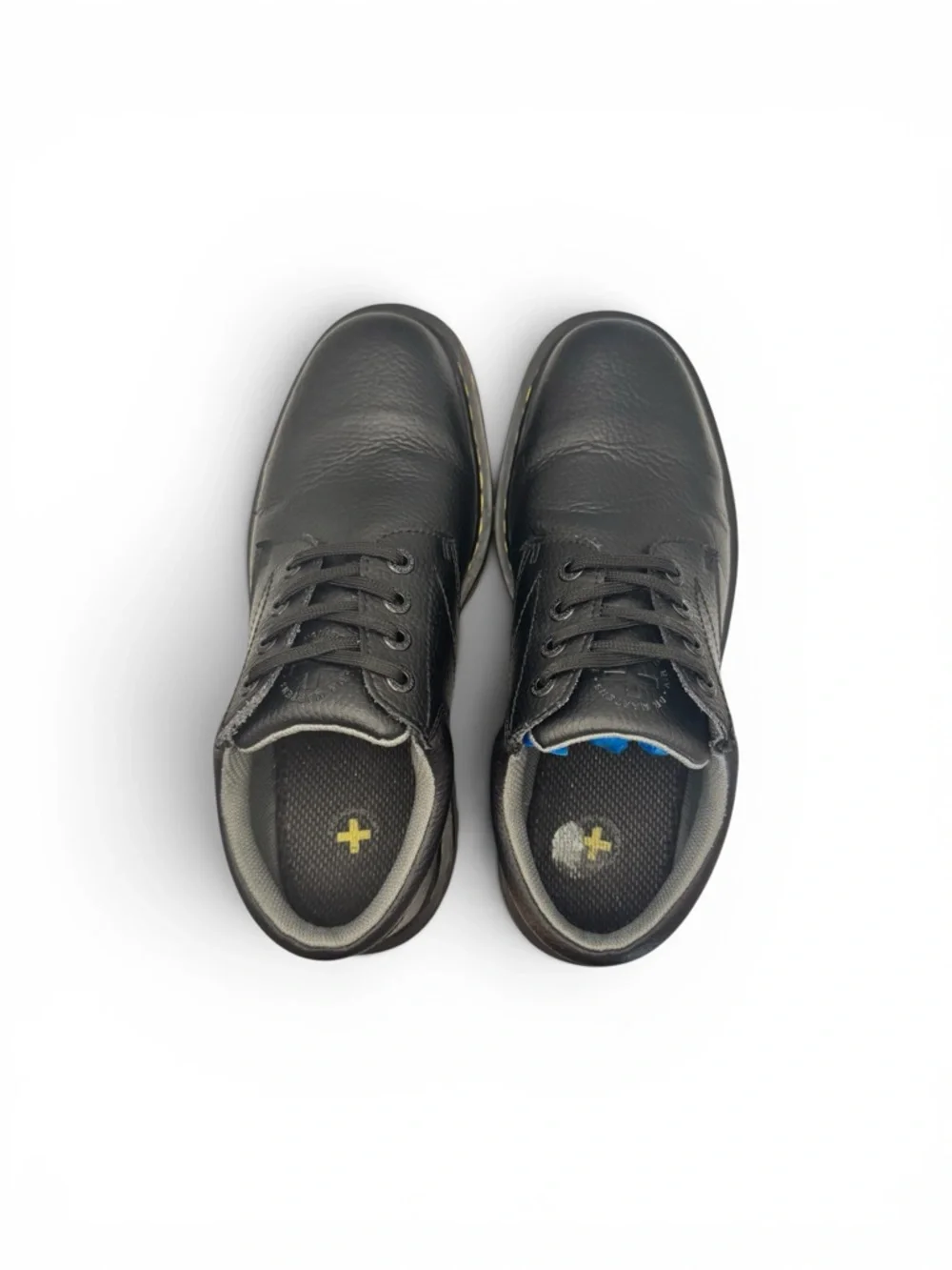 Dr Martens Ashfeld Black Grainy Comfy Shoes Size 9 Top Lace Up Ankle Cushioned
